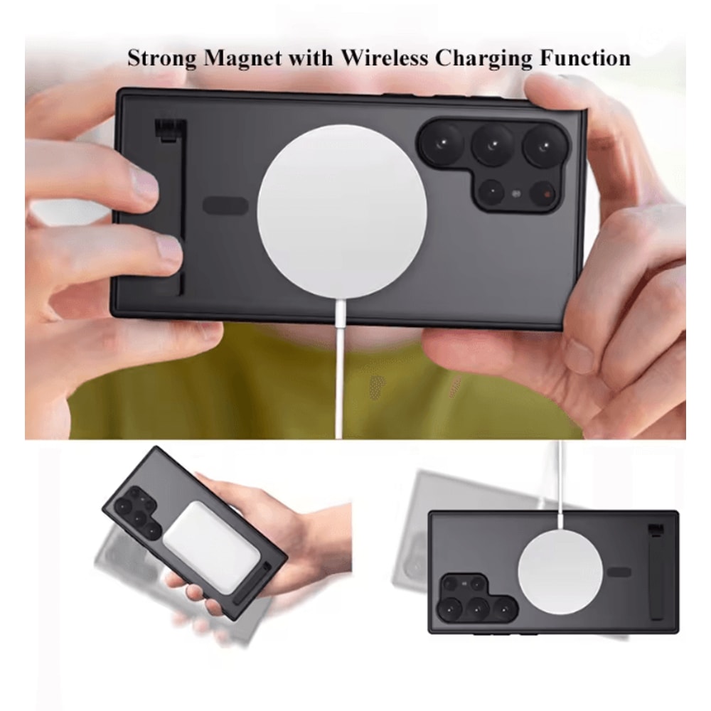 Magnetic Stand Phone Case For Samsung Galaxy With Kickstand 4