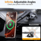 UYUXIO Magnetic Wireless Car Charger Fast Charging Phone Mount For IPhone 1