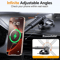 UYUXIO Magnetic Wireless Car Charger Fast Charging Phone Mount For IPhone 1