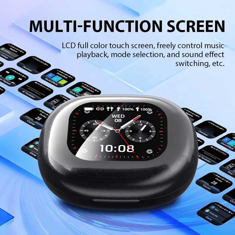 UYUXIO AI Translating Earbuds Real Time Translation With Touch Screen 1