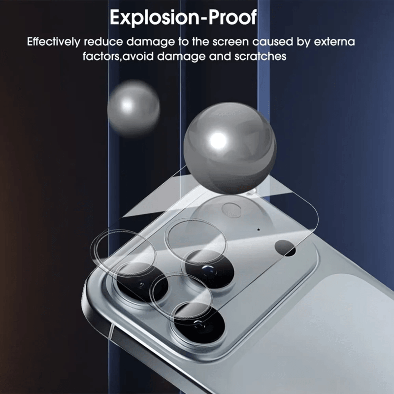 Tempered Glass Camera Lens Protector For IPhone Ultra Clear Protection 1