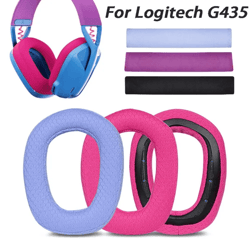 replacement memory foam ear cushions and headband for logitech g435 headphones