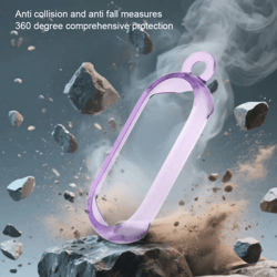 transparent protective case for plaud notepin ai voice recorder