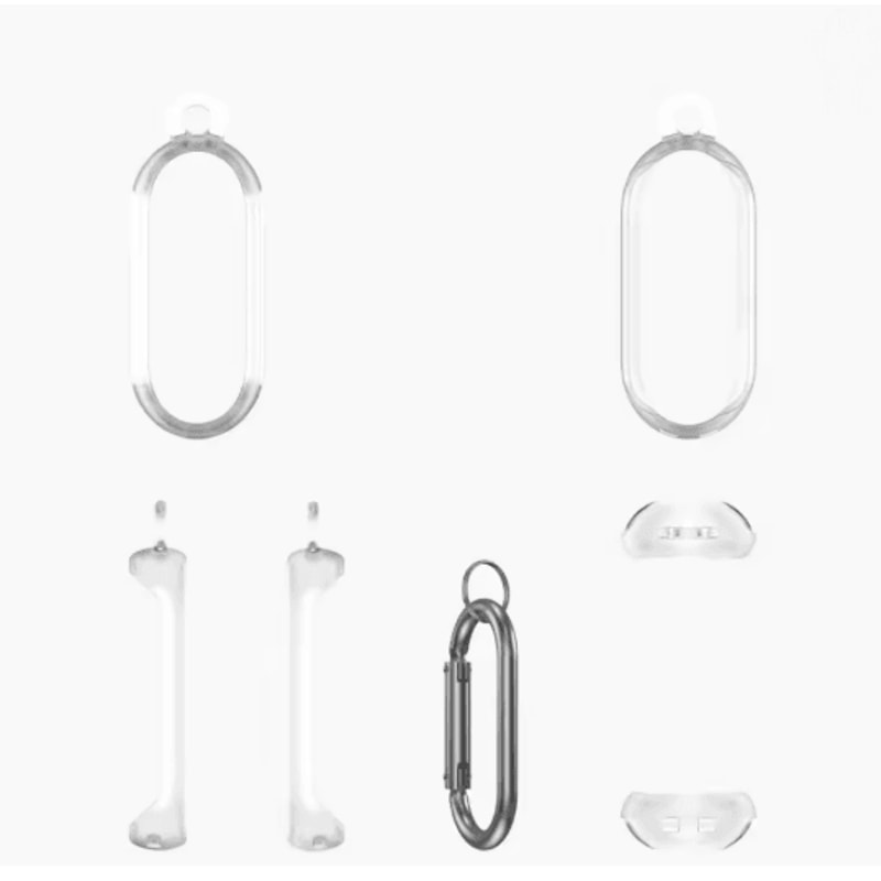 Transparent Protective Case For PLAUD NotePin AI Voice Recorder 3