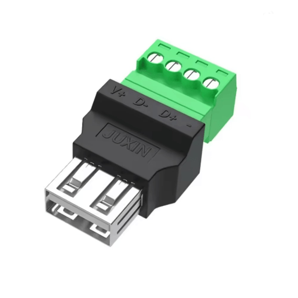 USB Type A Terminal Adapter Connector USB 20 Male Female Plug 3