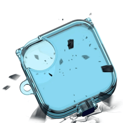 transparent tpu earphone case with security lock for cmf buds pro 2