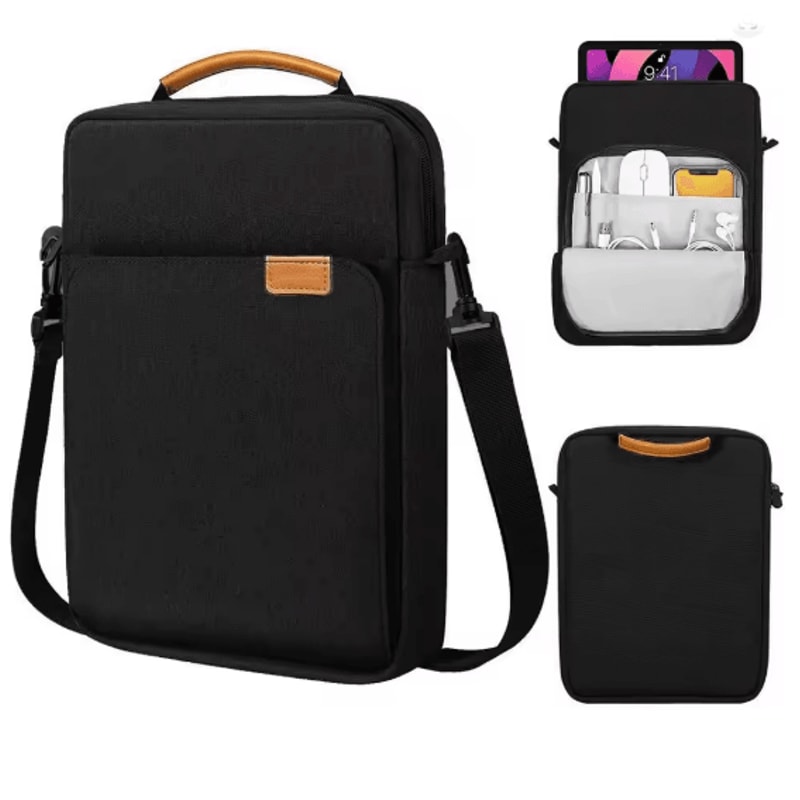 Crossbody Tablet Bag Shoulder Messenger Case For IPad And Galaxy Tab 8