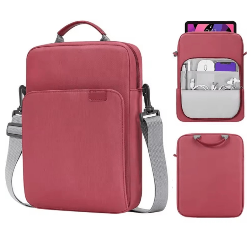 Crossbody Tablet Bag Shoulder Messenger Case For IPad And Galaxy Tab 9