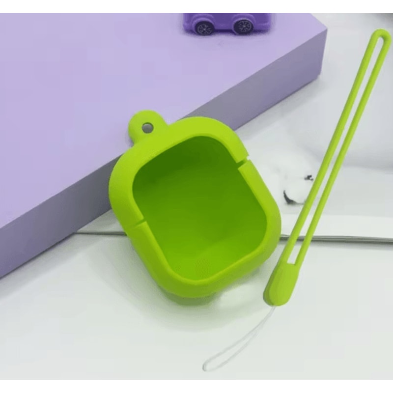 Silicone Earbuds Case With Lanyard Protective Cover For HQAi H4 6