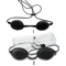 Silicone Laser Protective Eye Mask Light Blocking Tanning Goggles 1