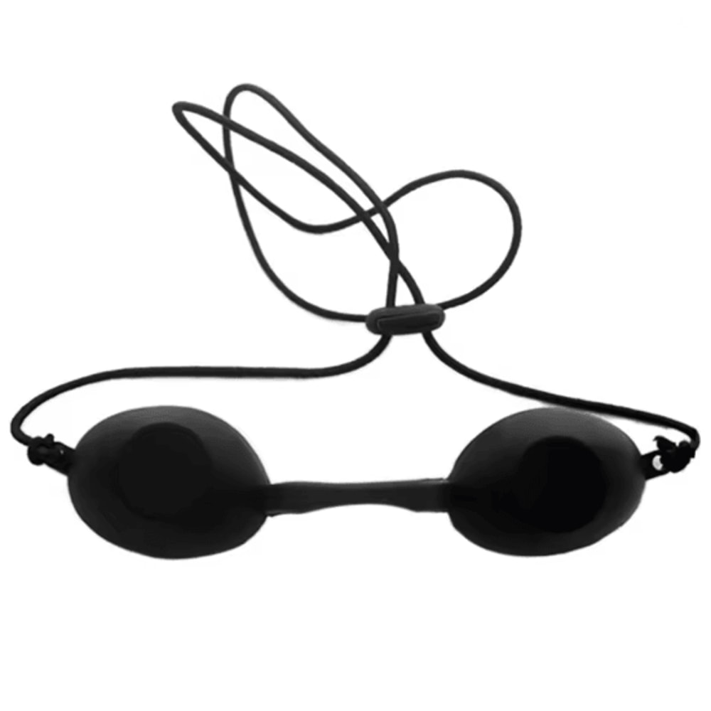 Silicone Laser Protective Eye Mask Light Blocking Tanning Goggles 2