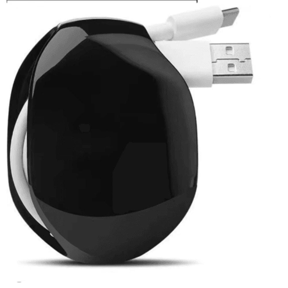 Automatic Retractable Earphone Cable Organizer Desktop Cord Winder 3