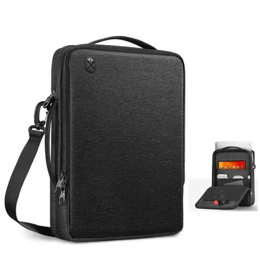 Shockproof Laptop Shoulder Bag Sleeve Carrying Case 133 To 154 Inch 1