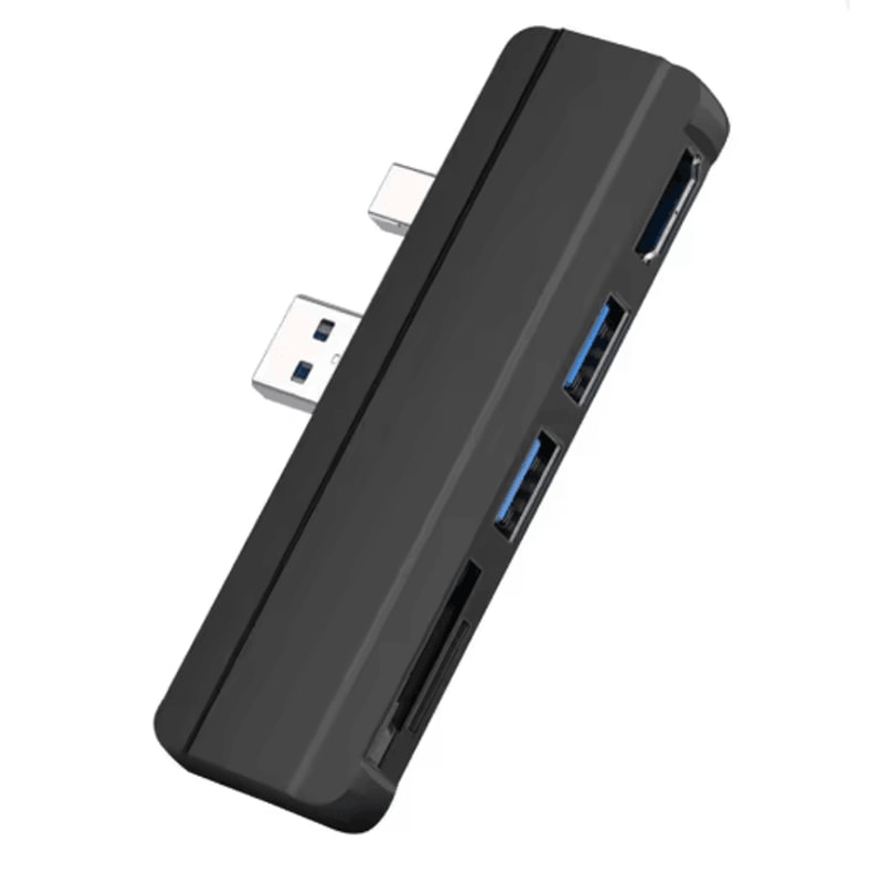 5 In 1 USB Hub Docking Station For Microsoft Surface Pro 4