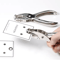 Handheld Metal Hole Punch Tool For Scrapbooking And Jewelry Cards 0