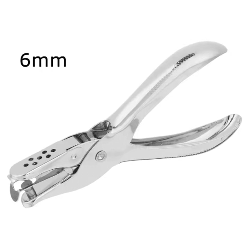 Handheld Metal Hole Punch Tool For Scrapbooking And Jewelry Cards 4