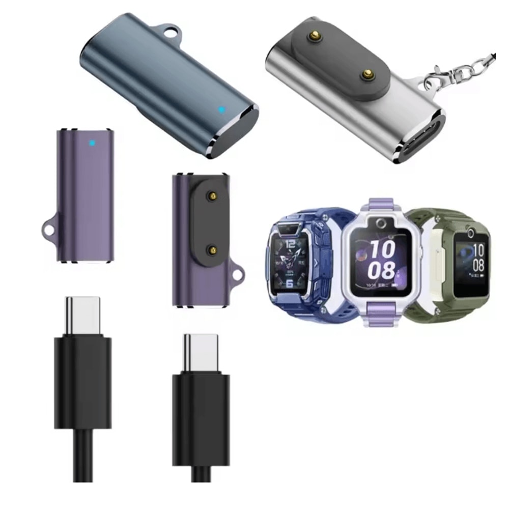 Huawei Band Magnetic Type C Watch Charger Adapter High Speed USB C Converter 2