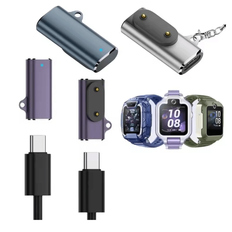 Huawei Band Magnetic Type C Watch Charger Adapter High Speed USB C Converter 2