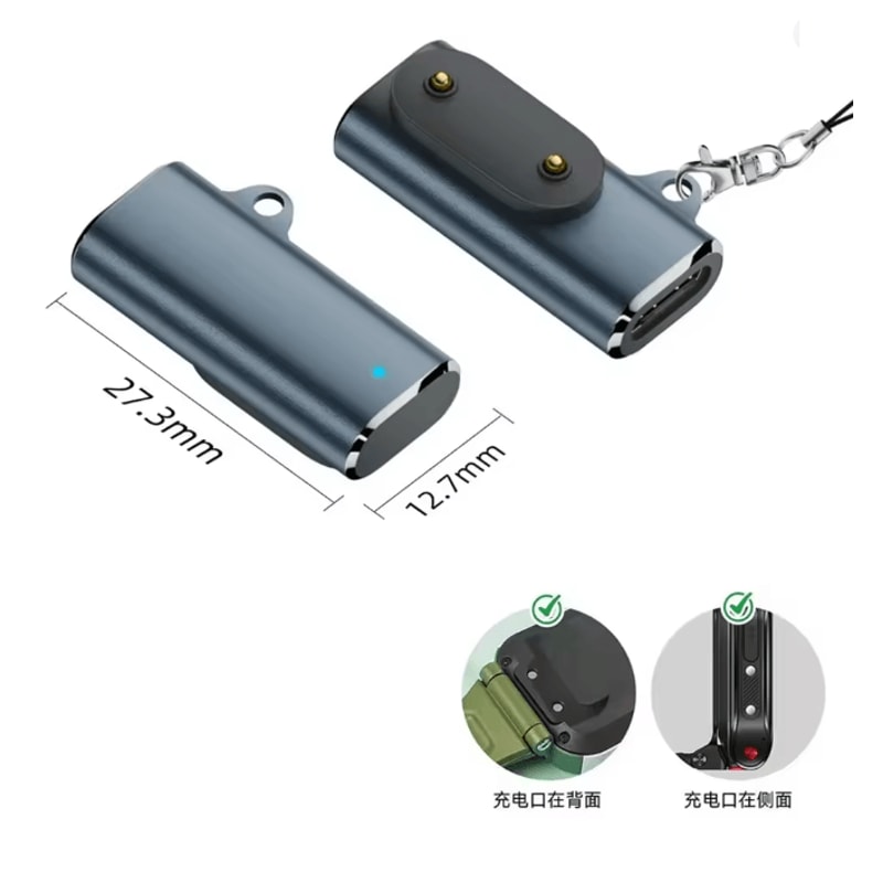 Huawei Band Magnetic Type C Watch Charger Adapter High Speed USB C Converter 5