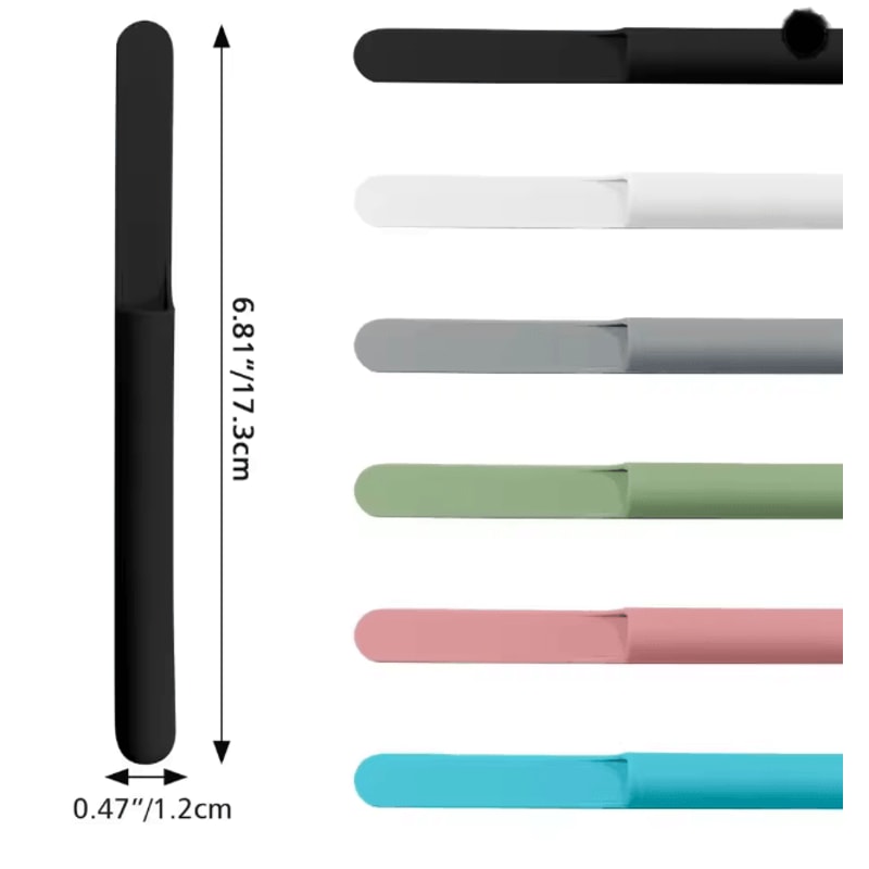 Self Adhesive Silicone Pencil Holder For Tablet Stylus Secure Pen Clip 2