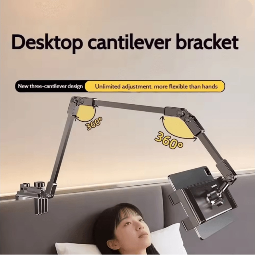 Adjustable Tablet Stand 360 Rotation Foldable Phone And Tablet Holder 1