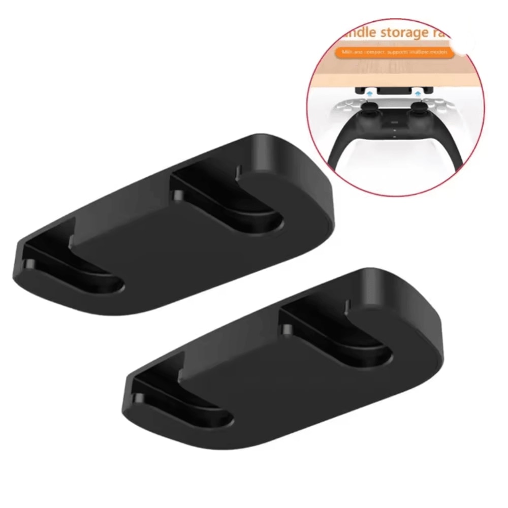 Wall Mount Game Controller Holder For PS5 PS4 Replaceable Hanger Hook 2