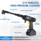 Cordless Pressure Washer Gun Portable High Power Electric Cleaner With Battery 3