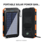 20000mAh Solar Power Bank Waterproof Portable Charger For Outdoor Use 0