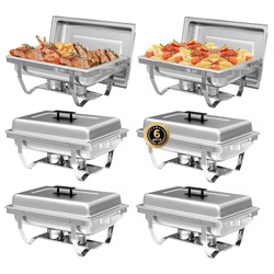 electric chafing dish buffet set 8qt stainless steel food warmer for catering