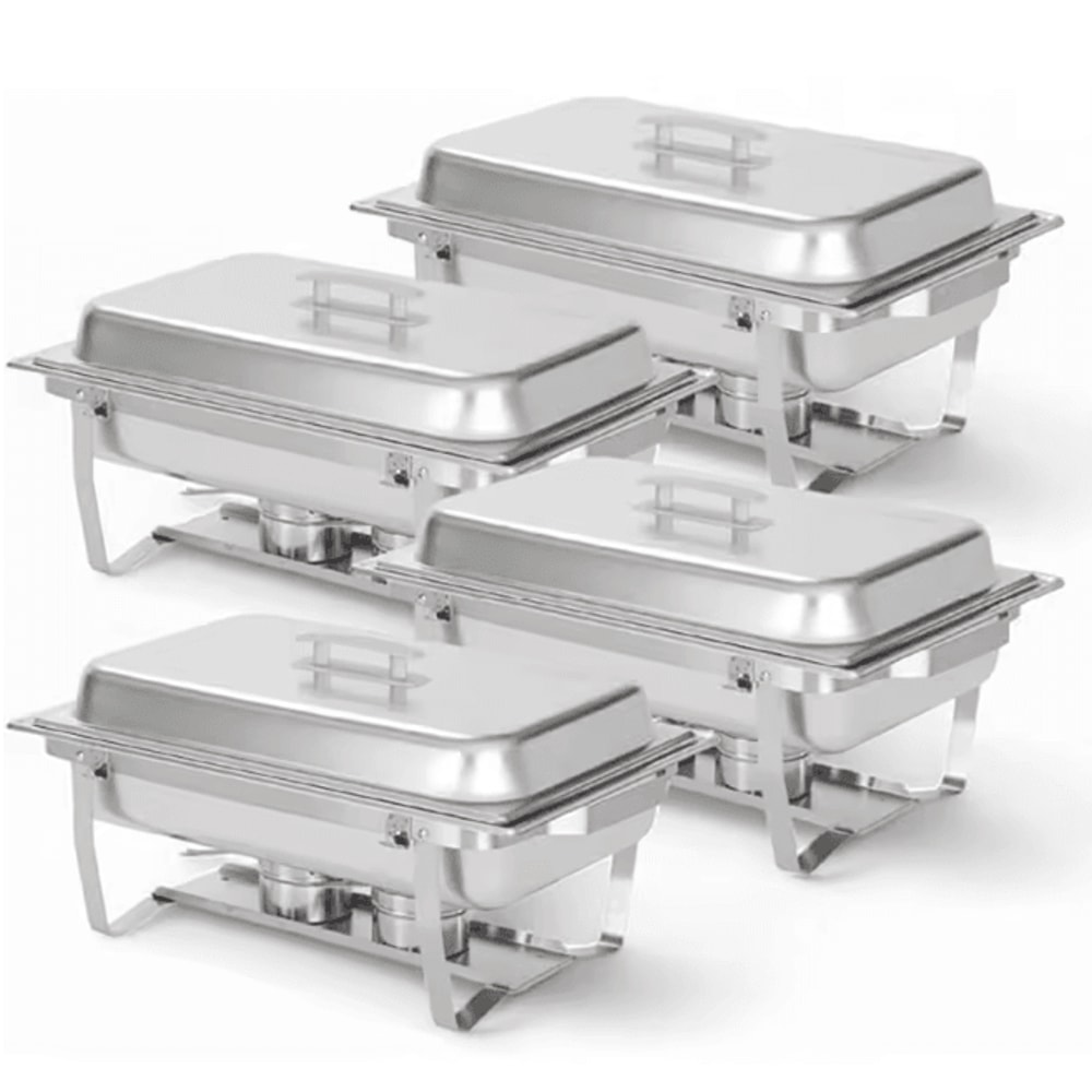 Electric Chafing Dish Buffet Set 8QT Stainless Steel Food Warmer For Catering 1