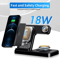 3 In 1 Wireless Charging Station Magnetic Fast Charging Foldable Charger 1