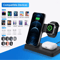 3 In 1 Wireless Charging Station Magnetic Fast Charging Foldable Charger 2