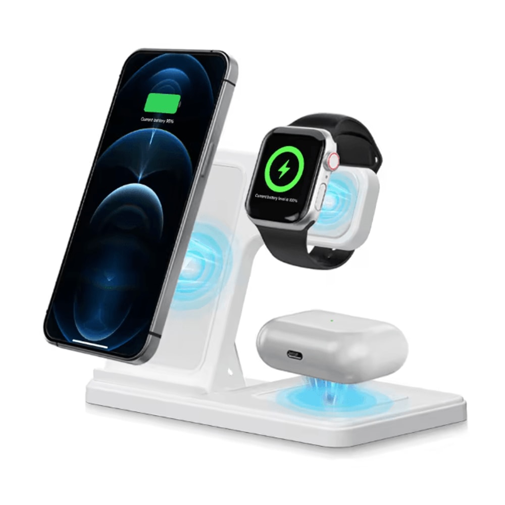 3 In 1 Wireless Charging Station Magnetic Fast Charging Foldable Charger 4