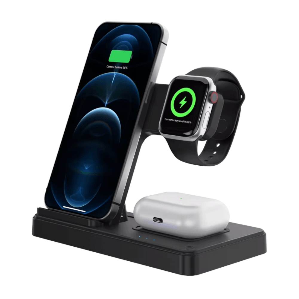 3 In 1 Wireless Charging Station Magnetic Fast Charging Foldable Charger 5