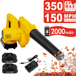 cordless leaf blower 21v portable lawn and debris cleaner with battery