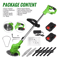 Cordless Weed Trimmer 2 In 1 Electric Grass Trimmer Brushless Lawn Cutter 1