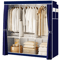 Portable Closet Wardrobe Organizer Storage Rack With Fabric Cover 9