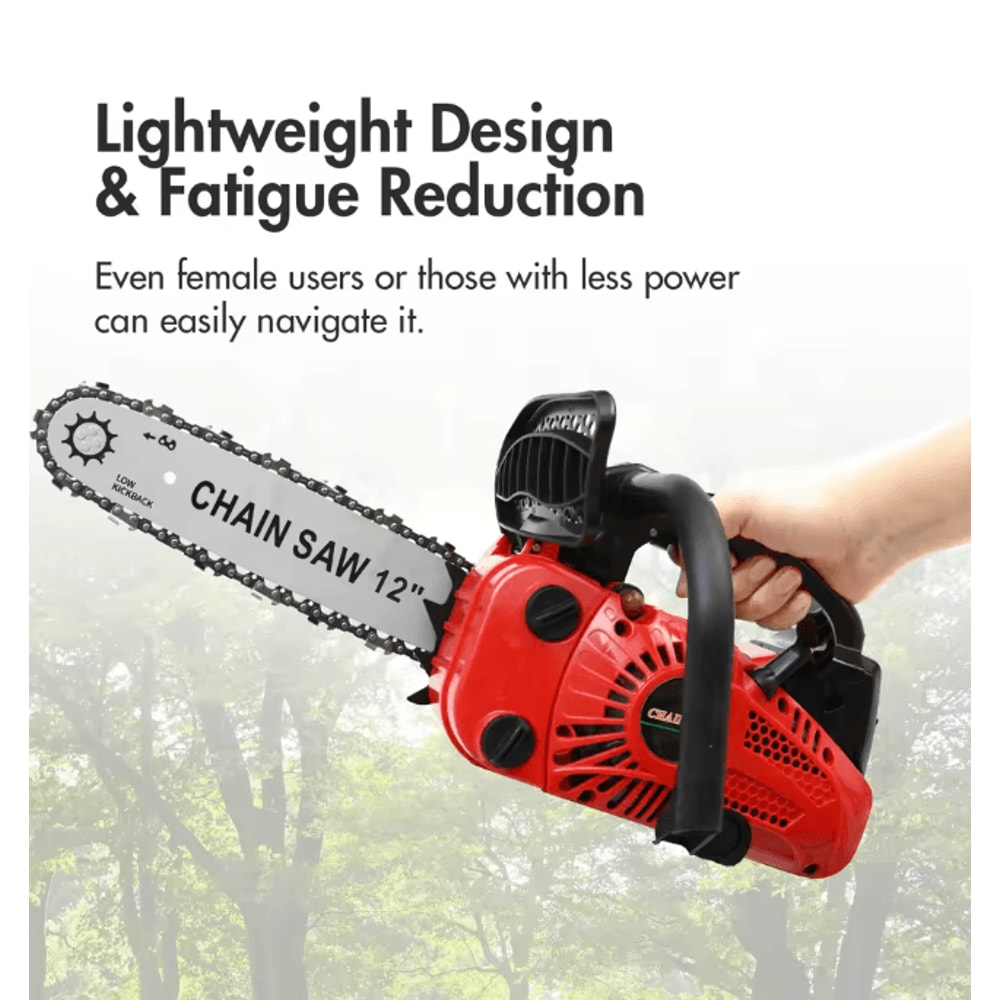 12 Inch Cordless Chainsaw Lightweight Portable Electric Wood Cutting Saw 0