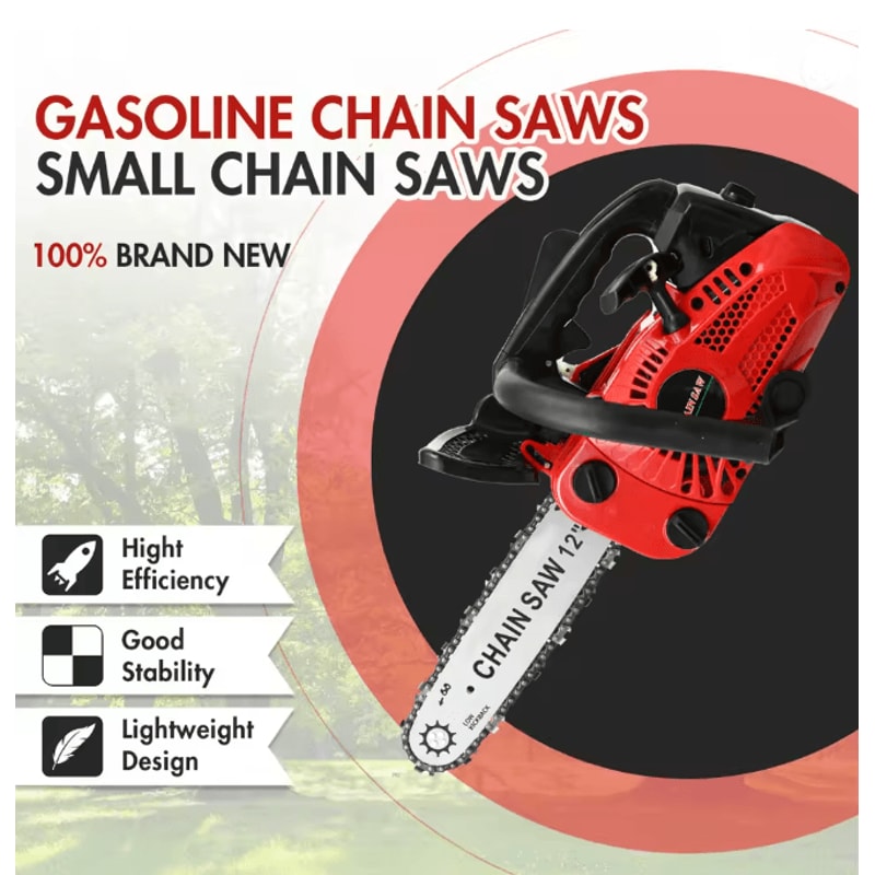 12 Inch Cordless Chainsaw Lightweight Portable Electric Wood Cutting Saw 3