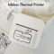 Portable Bluetooth Label Maker Inkless Thermal Pocket Printer 0