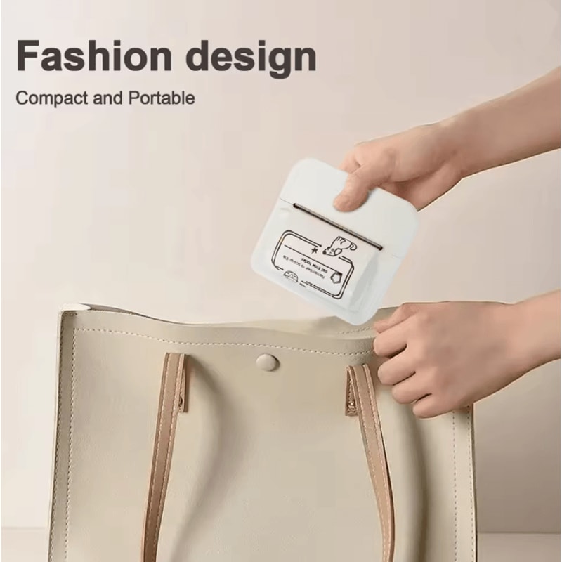 Portable Bluetooth Label Maker Inkless Thermal Pocket Printer 2