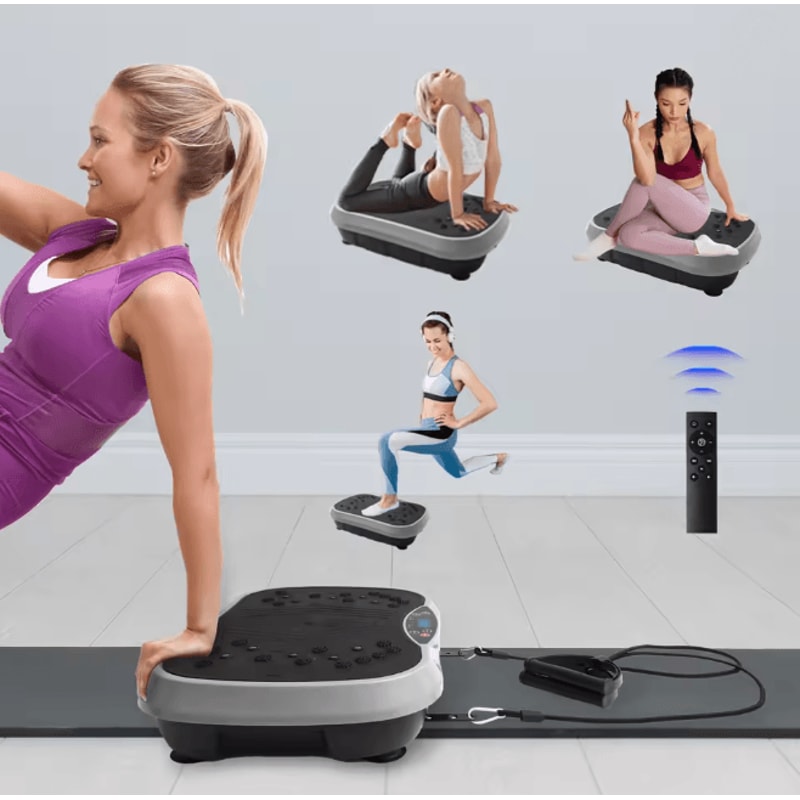 Vibration Plate Exercise Machine Portable Full Body Fitness Trainer 3