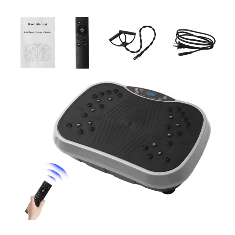 Vibration Plate Exercise Machine Portable Full Body Fitness Trainer 4