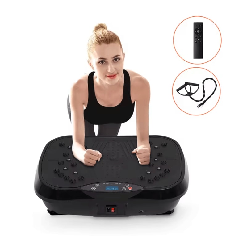 Vibration Plate Exercise Machine Portable Full Body Fitness Trainer 6