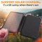 20000mAh Solar Power Bank High Capacity Portable Charger With Dual USB And LED Light 3