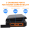 20000mAh Solar Power Bank High Capacity Portable Charger With Dual USB And LED Light 4