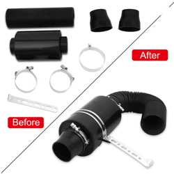 carbon fiber cold air intake box universal racing air intake kit