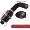 Carbon Fiber Cold Air Intake Box Universal Racing Air Intake Kit 1