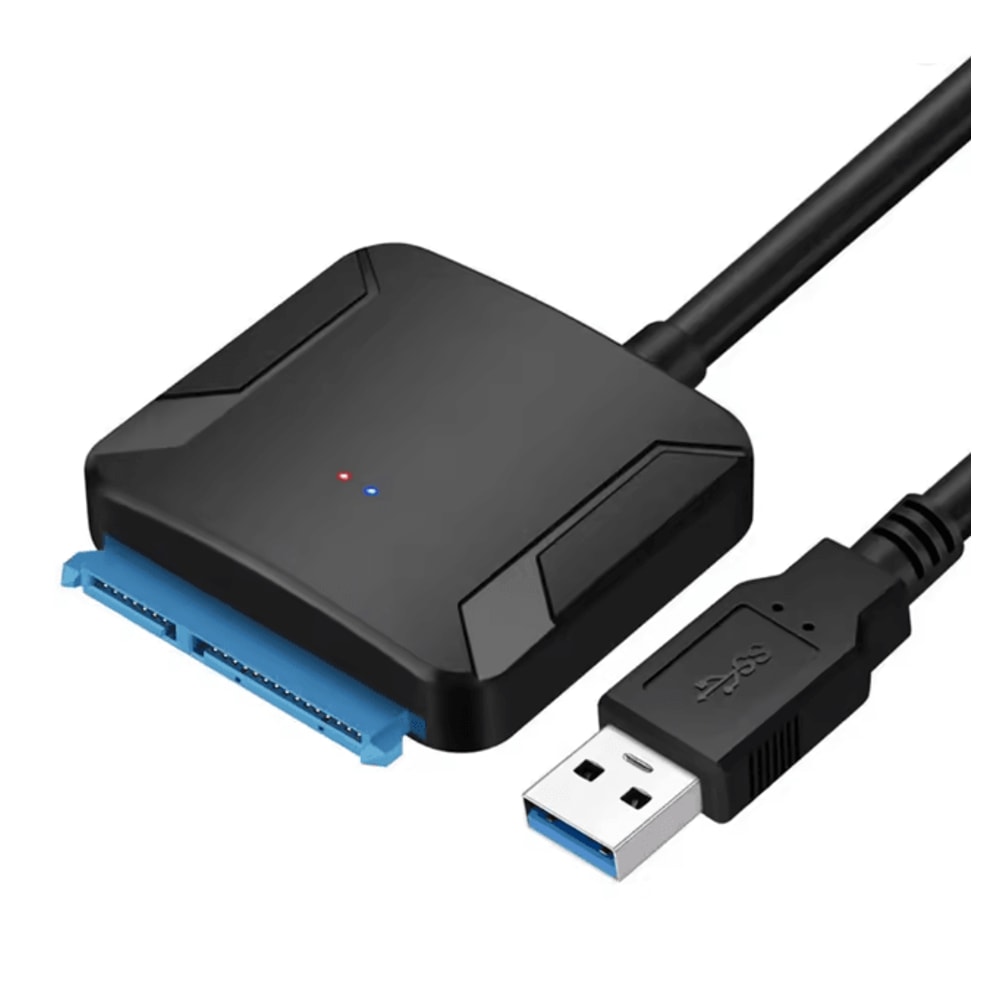 SATA To USB 30 Adapter Cable For SSD And HDD With Power Supply 5