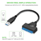 SATA To USB Adapter Cable For External HDD And SSD Drives 1